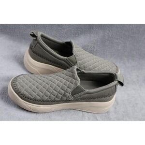 Staheekum Shoes Womens Size 7 Beige Quilted Slip-On Casual Cushioned 1908433